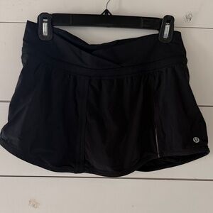 Black lululemon Athletic Skirt